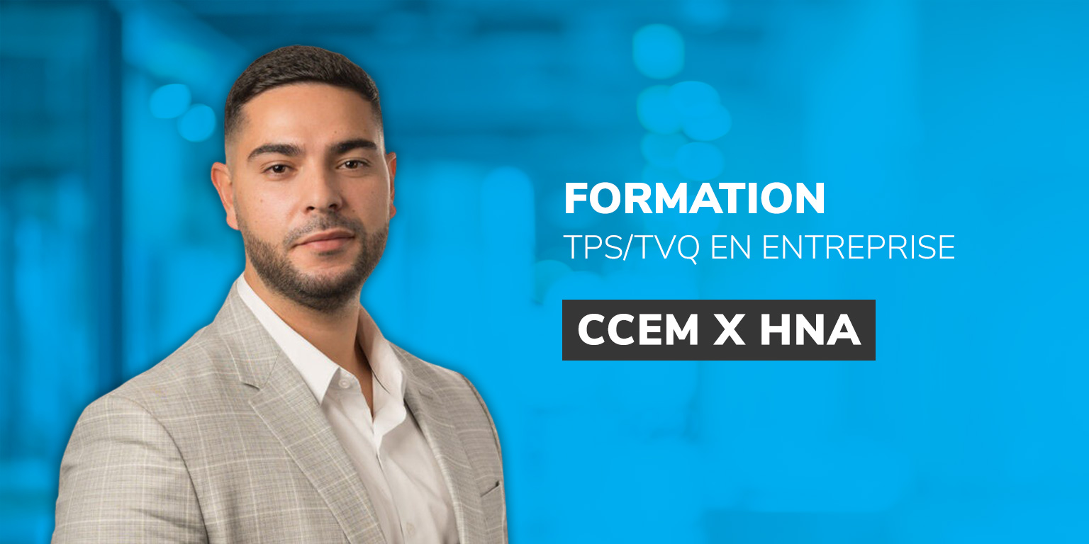 Formation TPS/TVQ en entreprise